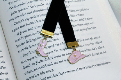 Ribbon Bookmark - Cowboy Black