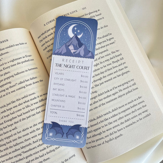 Night Court Receipt Bookmark