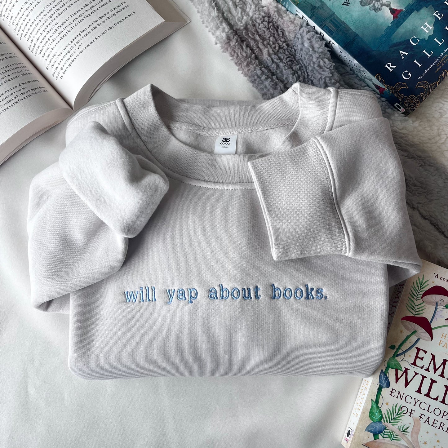 Will Yap About Books - Crewneck