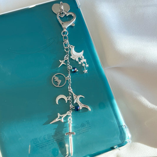 Starry Night- E Reader Charm Chain