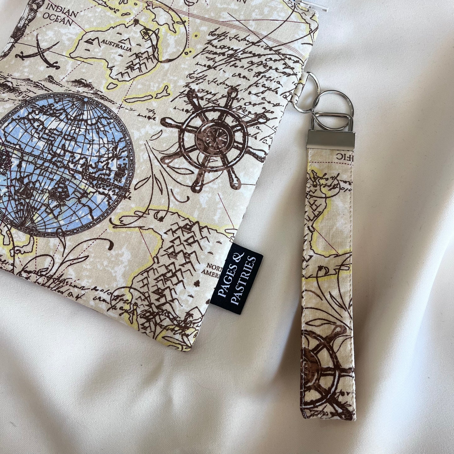 Adventures Map - E Reader Pouch