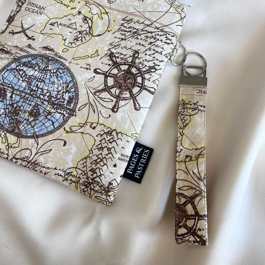 Adventures Map - E Reader Pouch