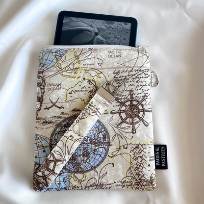 Adventures Map - E Reader Pouch