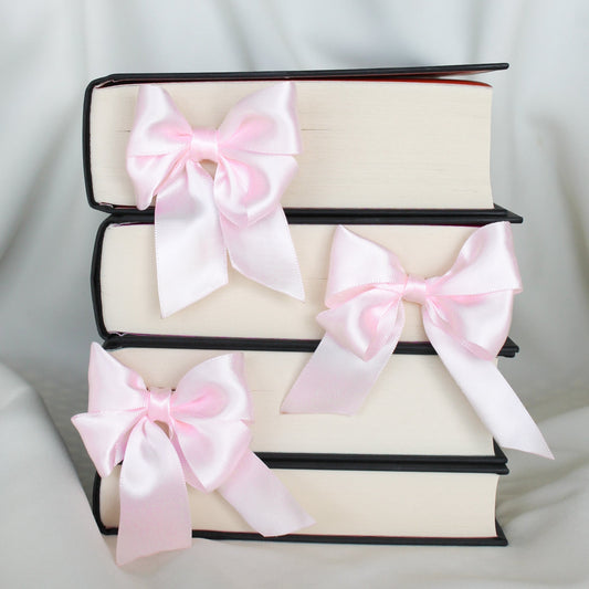 Bow Bookmark - Pink