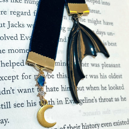 Ribbon Bookmark - Shadows and Secrets