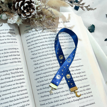 Ribbon Bookmark - Starry Night