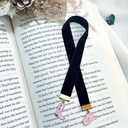 Ribbon Bookmark - Cowboy Black