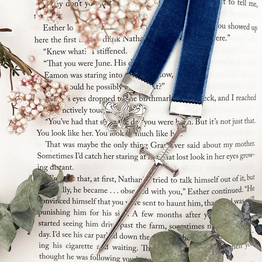 Nesta inspired bookmark with Ataraxia and the mask